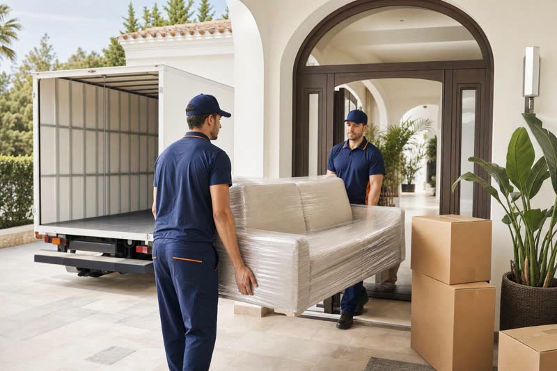 QWIK Movers relocating a home in Lebanon